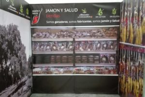 Stand desmontable realizado para Jamón y Salud