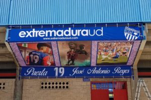 Trabajo especial en Estadio Francisco de La Hera en Homenaje a José Antonio Reyes